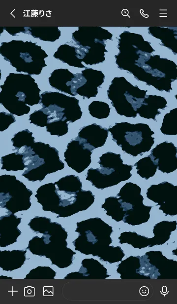 [LINE着せ替え] カラー レオパード 200の画像2