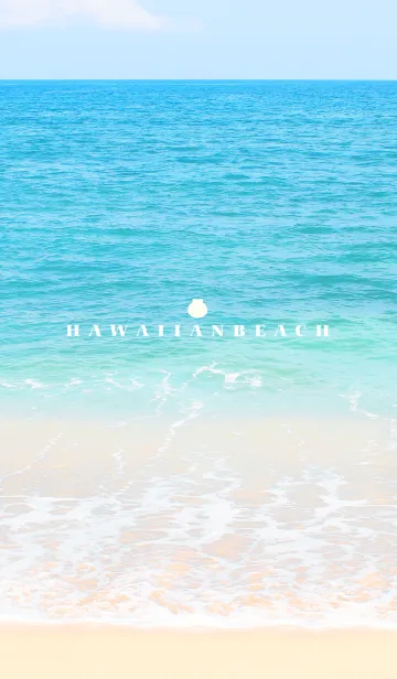 [LINE着せ替え] HAWAIIAN BEACH - SHELL 3の画像1