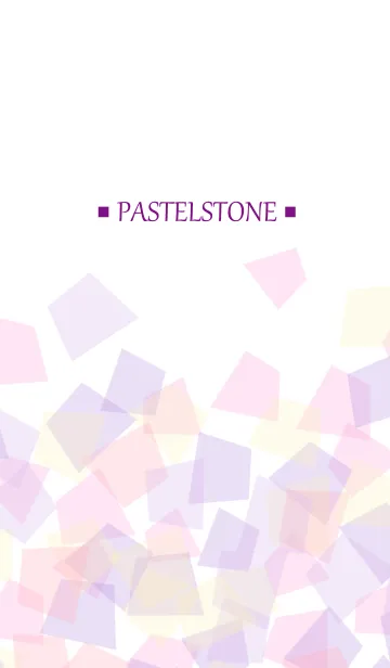 [LINE着せ替え] Pastel Stone 71の画像1