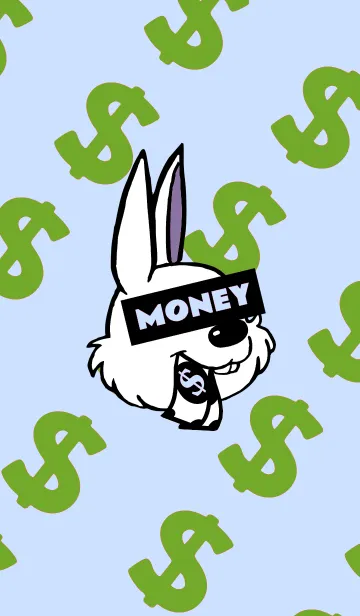 [LINE着せ替え] マネー ラビット 384の画像1