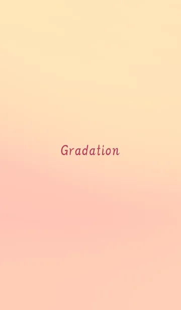 [LINE着せ替え] gradation YELLOW&PINK 97の画像1