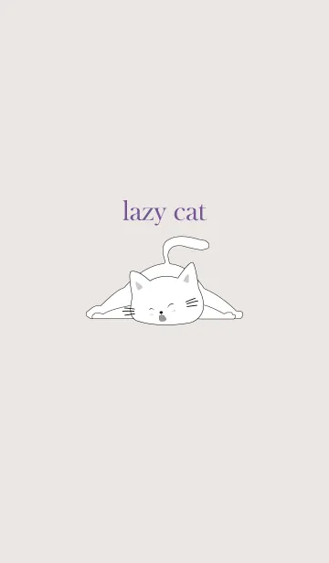 [LINE着せ替え] lazy cat..51の画像1