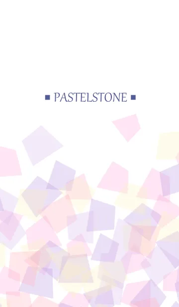 [LINE着せ替え] Pastel Stone 72の画像1