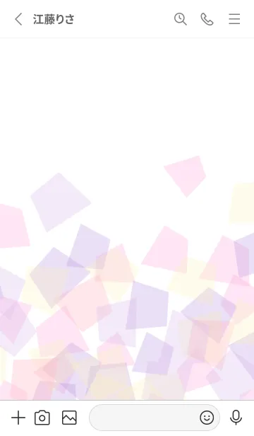 [LINE着せ替え] Pastel Stone 72の画像2