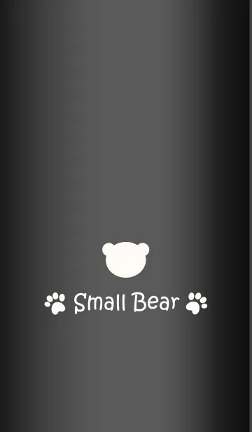 [LINE着せ替え] Small Bear *GLOSSYBLACK 5*の画像1