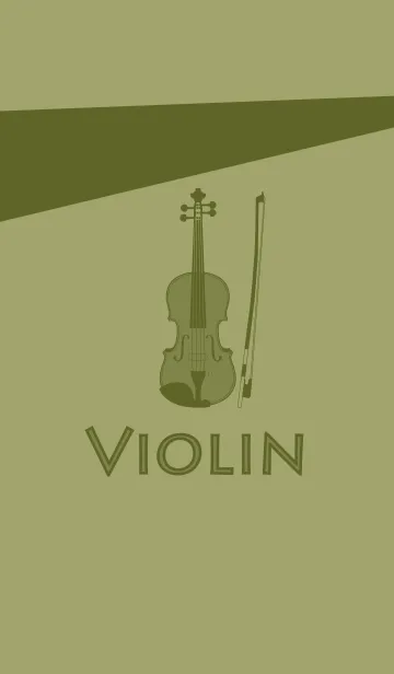 [LINE着せ替え] Violin CLR 柳茶の画像1