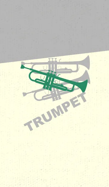 [LINE着せ替え] Trumpet CLR フォレストグリーンの画像1