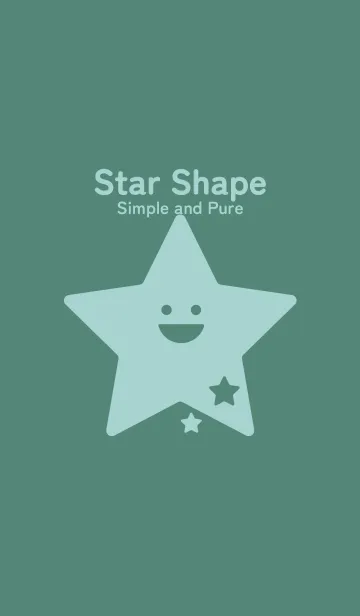 [LINE着せ替え] 星型の着せかえ ライトターコイズの画像1