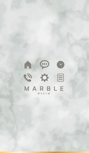 [LINE着せ替え] MONOTONE MARBLE-ICON 13の画像1