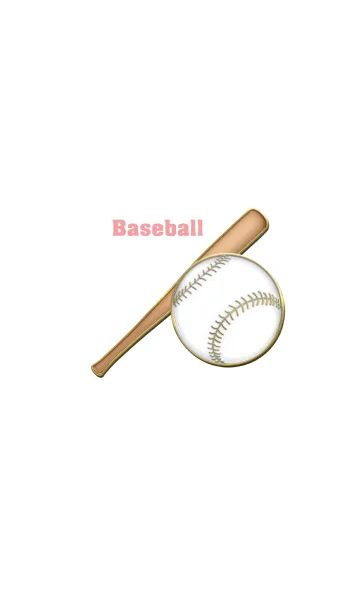 [LINE着せ替え] Enamel Pin Baseball 64の画像1