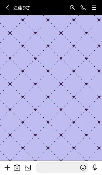 [LINE着せ替え] ハート レース 35の画像2