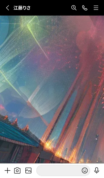 [LINE着せ替え] 花火#GB016。の画像2