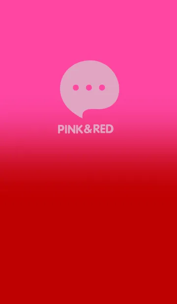 [LINE着せ替え] Pink & Red V5 (JP)の画像1