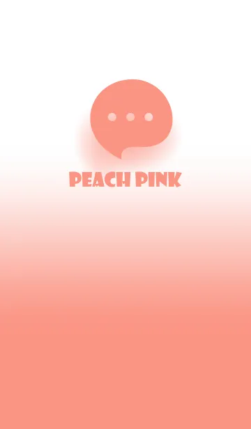 [LINE着せ替え] Peach Pink & White Theme V.4 (JP)の画像1