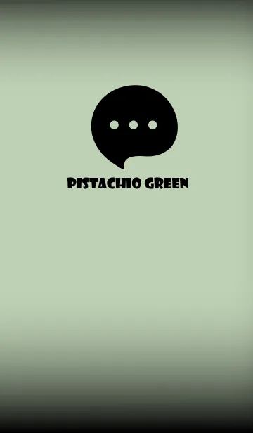 [LINE着せ替え] Pistachio Green And Black V.4 (JP)の画像1