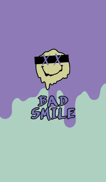 [LINE着せ替え] バッド スマイル 124の画像1