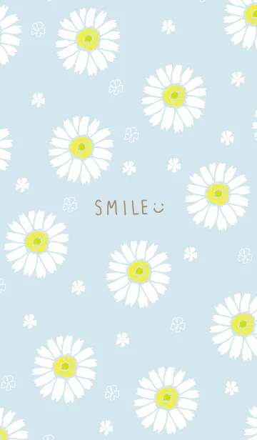 [LINE着せ替え] 白いガーベラ21の画像1