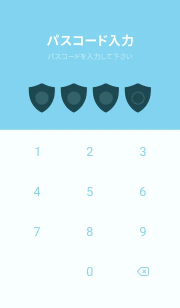 [LINE着せ替え] blue color Y28の画像4