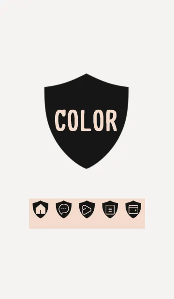 [LINE着せ替え] brown color Y28の画像1