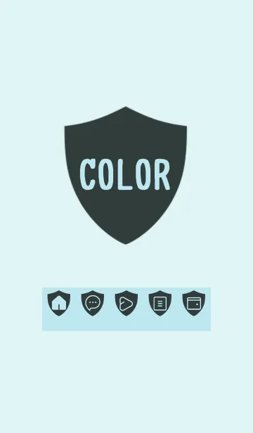 [LINE着せ替え] green color Y59の画像1