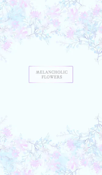 [LINE着せ替え] Melancholic Flowers 31の画像1