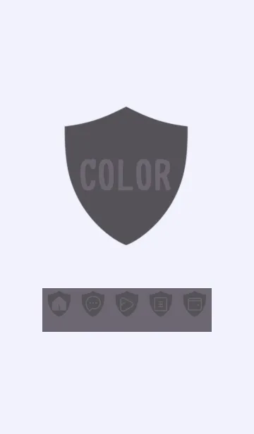 [LINE着せ替え] purple color Y29の画像1