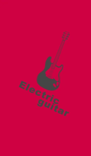 [LINE着せ替え] ELECTRIC GUITAR CLR ペッパーレッドの画像1