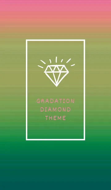 [LINE着せ替え] グラデーション ダイアモンド  267の画像1