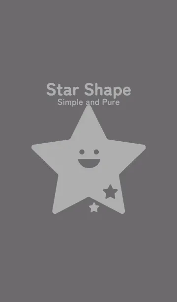 [LINE着せ替え] 星型の着せかえ 鳩羽紫の画像1