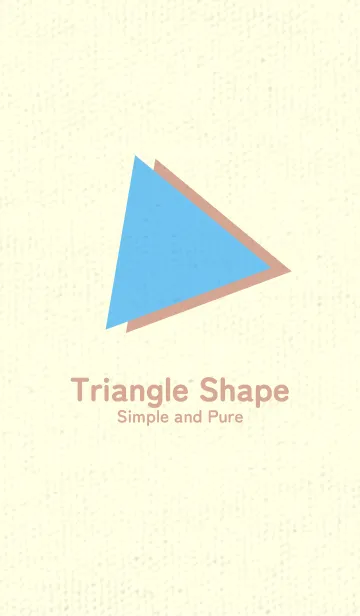 [LINE着せ替え] 三角型の着せかえ Fogget Minut Blueの画像1