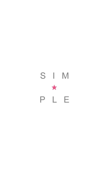 [LINE着せ替え] SIMPLE STAR 84の画像1