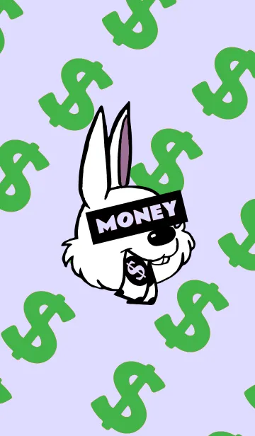 [LINE着せ替え] マネー ラビット 385の画像1