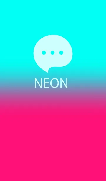 [LINE着せ替え] Neon Pink & Neon blue  V5 (JP)の画像1