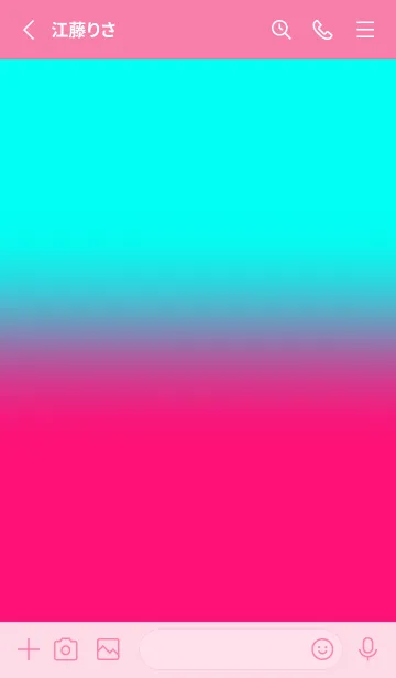[LINE着せ替え] Neon Pink & Neon blue  V5 (JP)の画像2