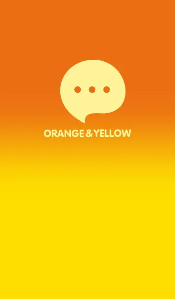 [LINE着せ替え] Orange & Yellow V5 (JP)の画像1