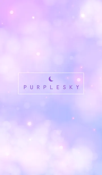 [LINE着せ替え] Cloud-Purple Sky 18の画像1