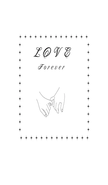 [LINE着せ替え] Love : foreverの画像1