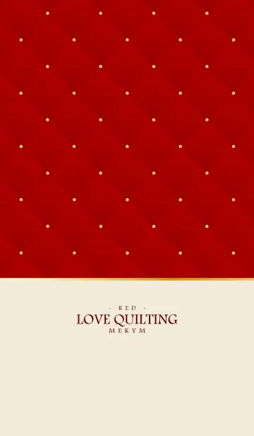 LOVE QUILTING - RED 7の着せ替えメイン画像
