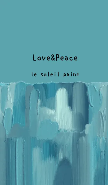 [LINE着せ替え] 油絵アート【le soleil paint 487】の画像1