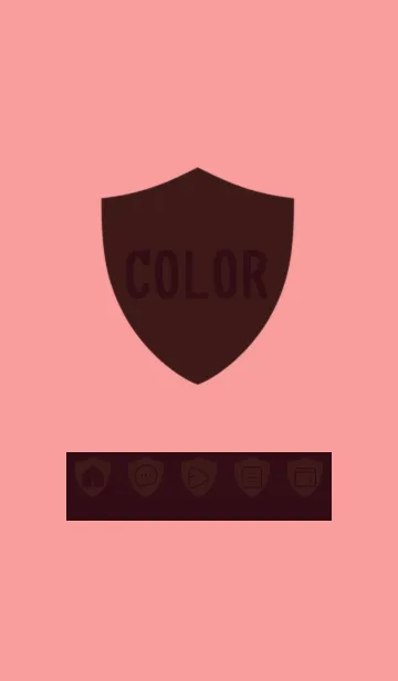 [LINE着せ替え] red color Y26の画像1