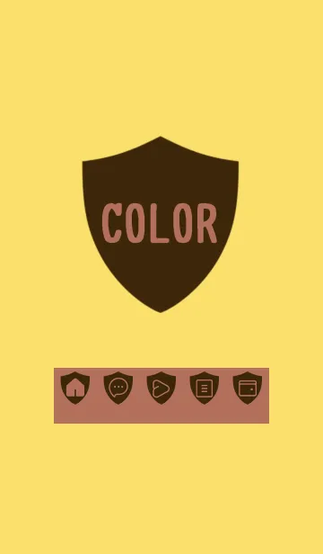 [LINE着せ替え] yellow color Y26の画像1