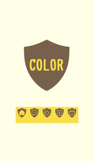 [LINE着せ替え] yellow color Y27の画像1