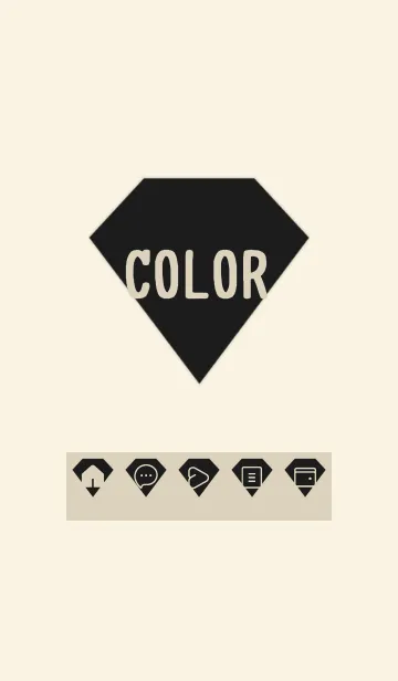 [LINE着せ替え] beige color Z28の画像1