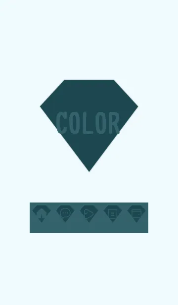 [LINE着せ替え] blue color Z28の画像1