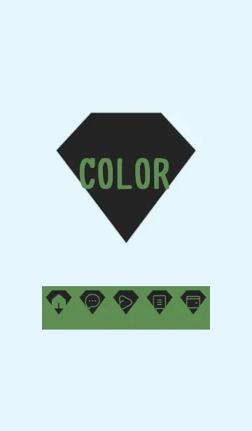 [LINE着せ替え] blue color Z29の画像1