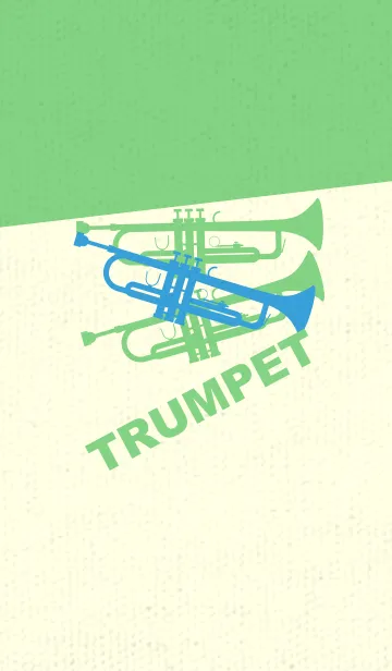 [LINE着せ替え] Trumpet CLR 露草の画像1