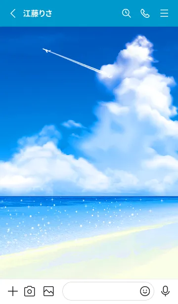 [LINE着せ替え] Healing Beach 3✨の画像2