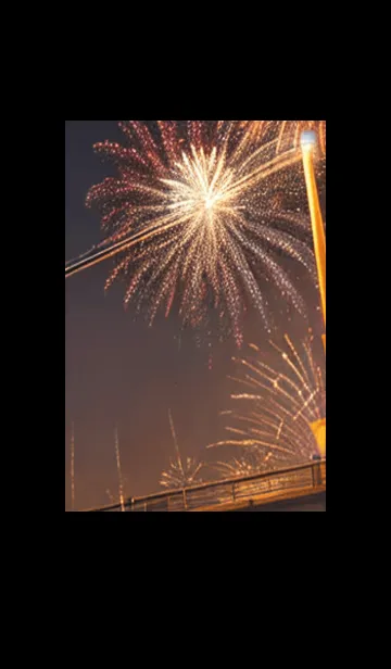 [LINE着せ替え] 花火#GD06。の画像1