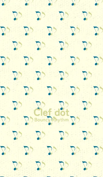 [LINE着せ替え] Clef dot ダックブルーの画像1