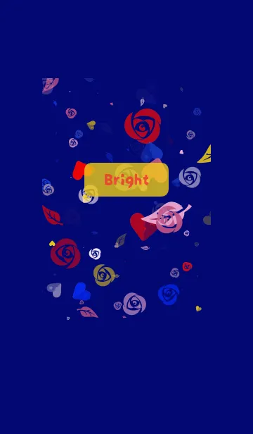 [LINE着せ替え] ブライト | 小さなバラの画像1